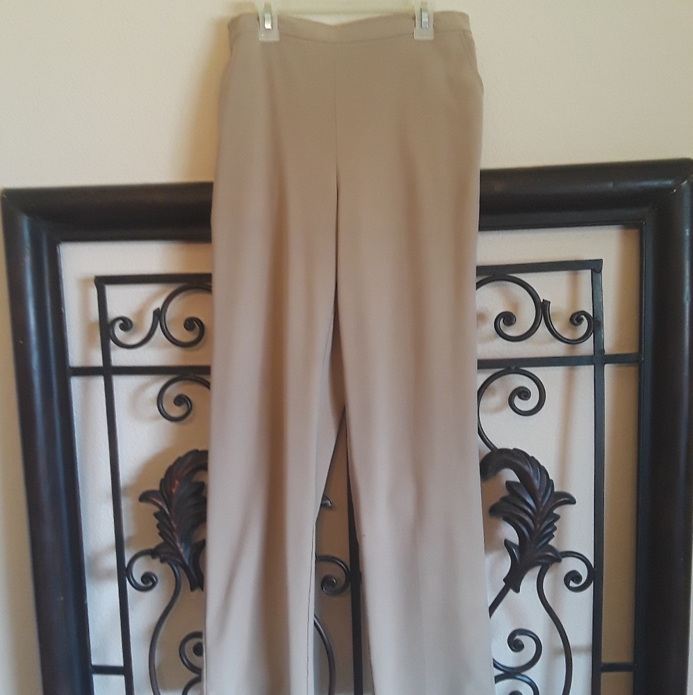Camel colored slacks by George